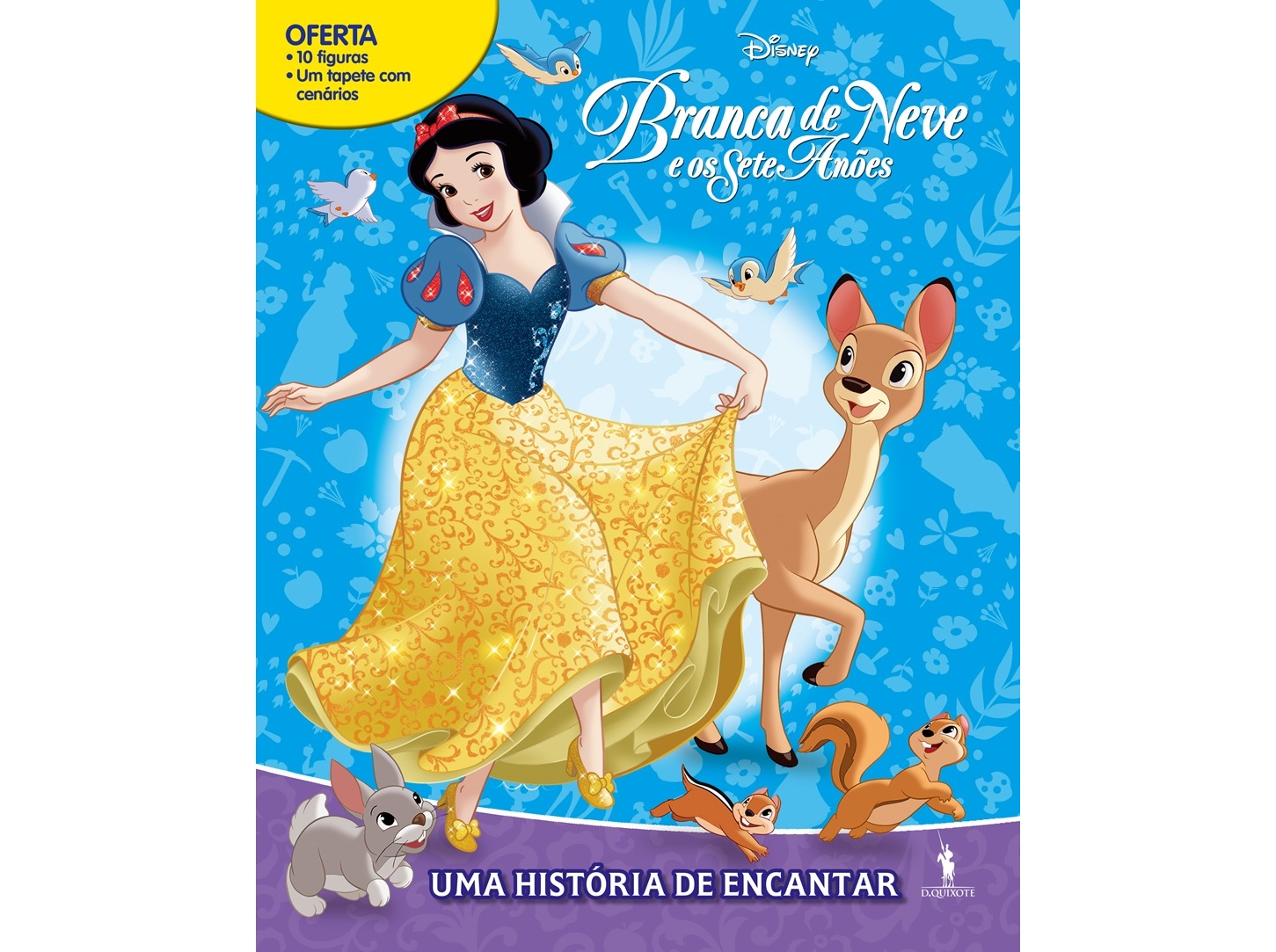 LIVRO BRANCA DE NEVE - UMA HISTÓRIA DE ENCANTAR DE DISNEY