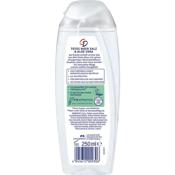Mineraldusche Totes Meer Salz & Aloe Vera
