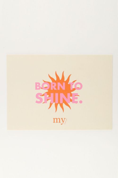 Born to shine kaart