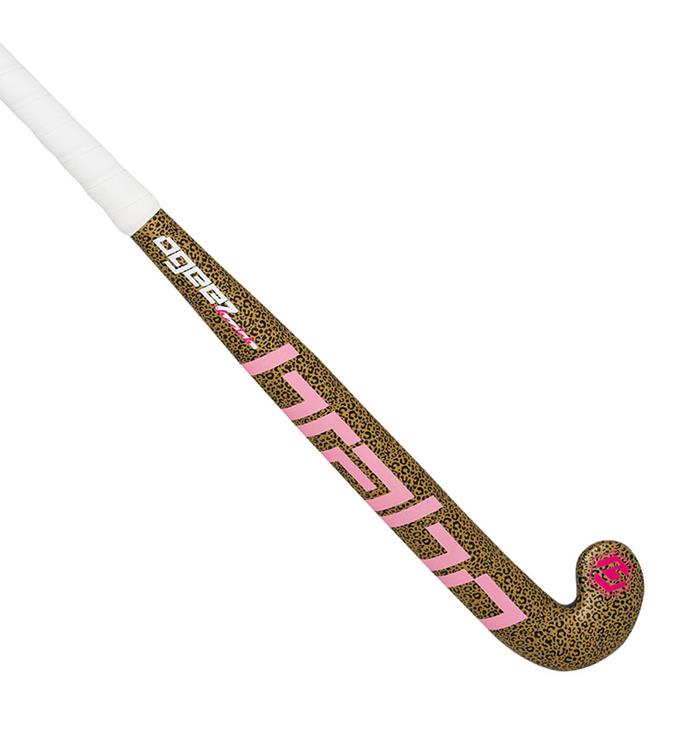 Brabo JR O Geez Cheetah Pink Hockeystick