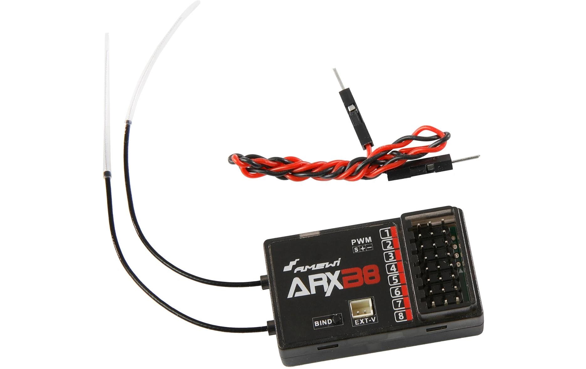 Fernsteuerung ATXB8 2.4 GHz FHSS 8 Kanal8-Kanal-Fernsteuerung inkl. Empfänger