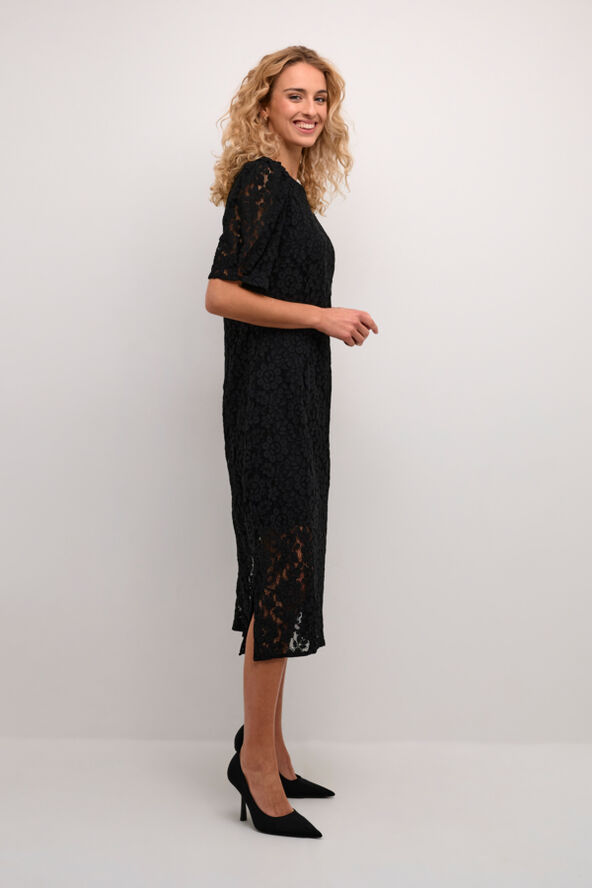 Cream CREbana Dress Pitch black