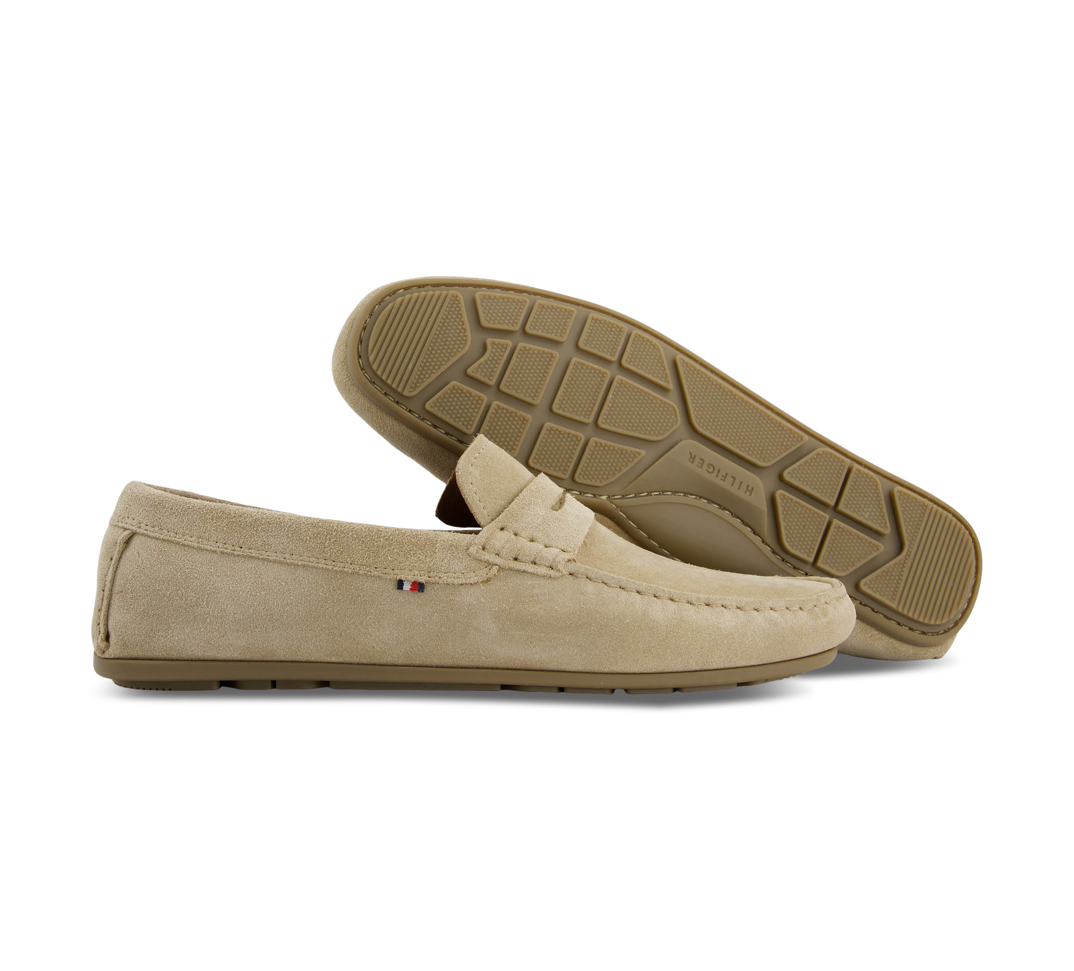 Tommy Hilfiger Casual Hilfiger Suede Driver - Mokassins beige/taupe