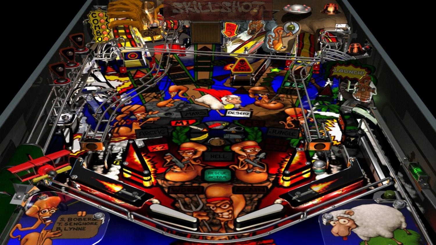 Worms Pinball- PC