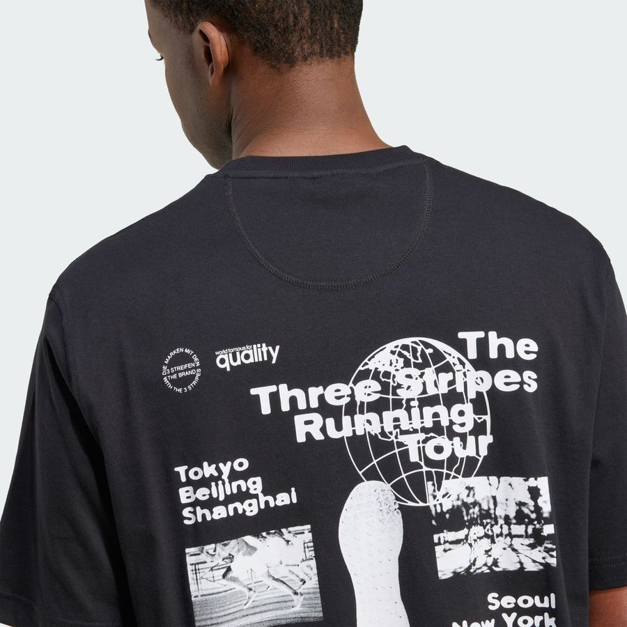Adidas Original T-shirt ample graphique Sports Elements