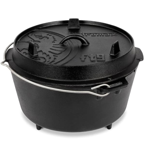Popote randonnée PETROMAX MARMITE EN FONTE FT9 DARK GREY