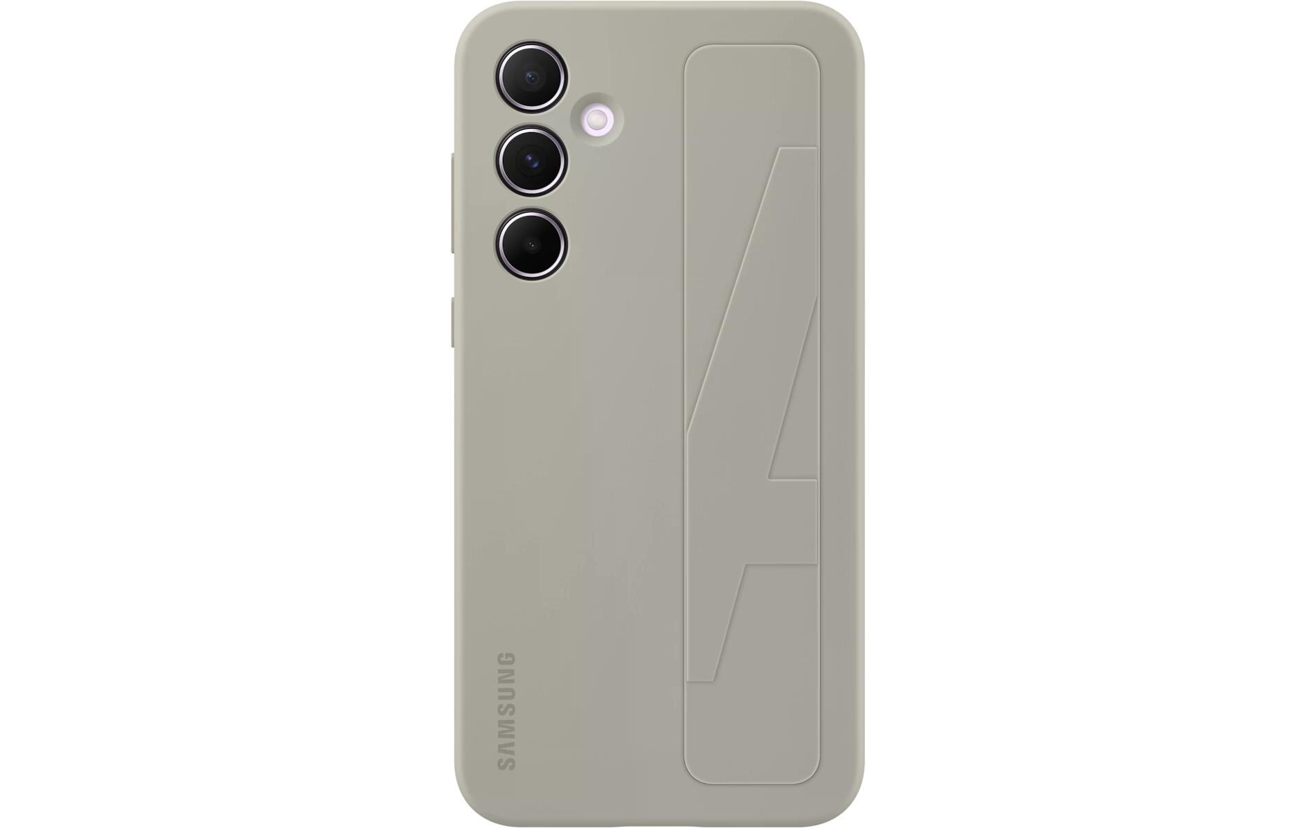 Back Cover Standing Grip Galaxy Galaxy A55 5G GrauSchutzhülle mit Standfunktion für das Samsung Galaxy A55 5G