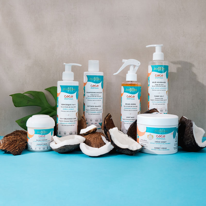 Crème sorbet cheveux secs et texturés Coco d'amour