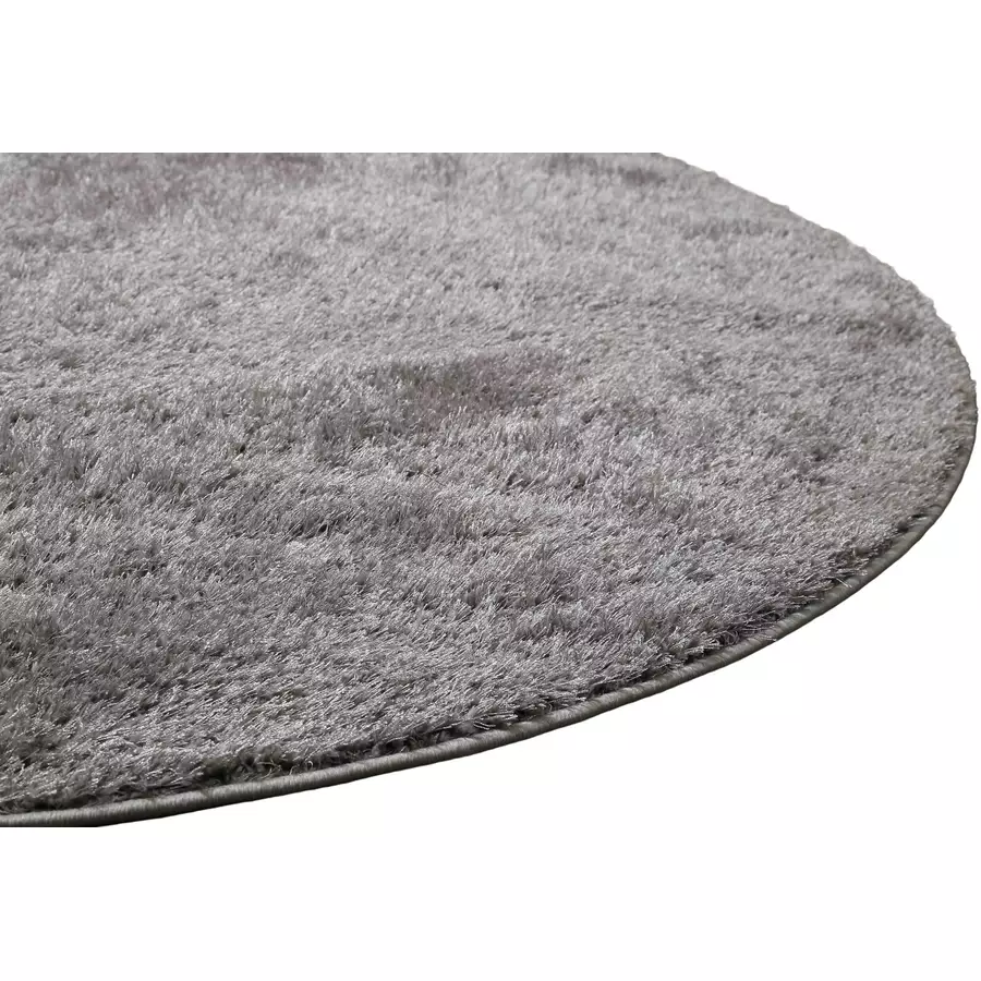 Wecon home basics Hochflorteppich Fanny hellgrau