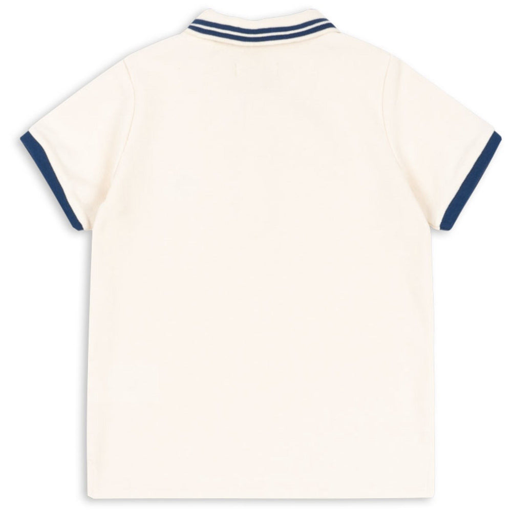 Køb Konges Sløjd Antique White Florian Polo T-Skjorte GOTS