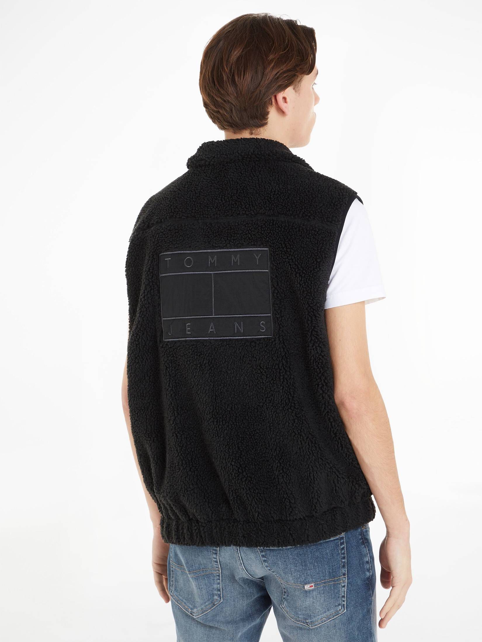 Tommy Jeans| Herren Weste MEDIA SHERPA
