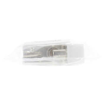 OK Coax stekkerset male/female wit