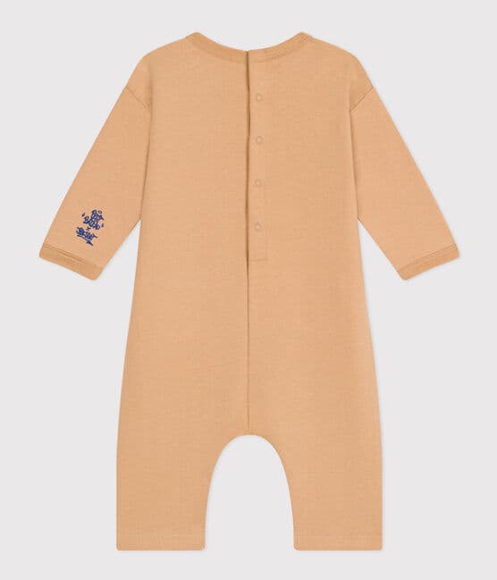 Combinaison longue en molleton bébé