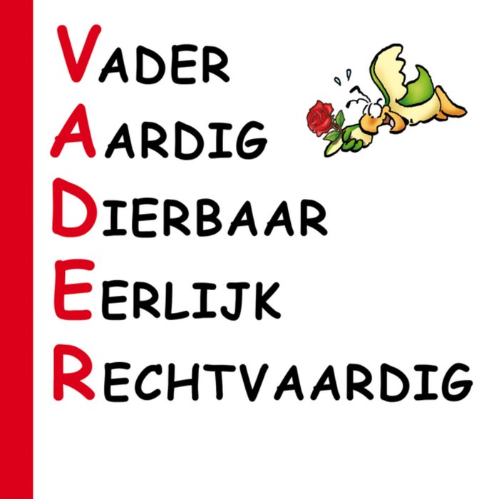 Doodles | Vaderdagkaart | pinguin