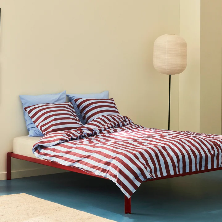 HAY - Connect Bett, 160 x 200 cm, alabaster