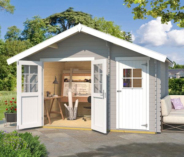 Weka Gartenhaus 253 Gr. 2, ca. B420/H270/T310