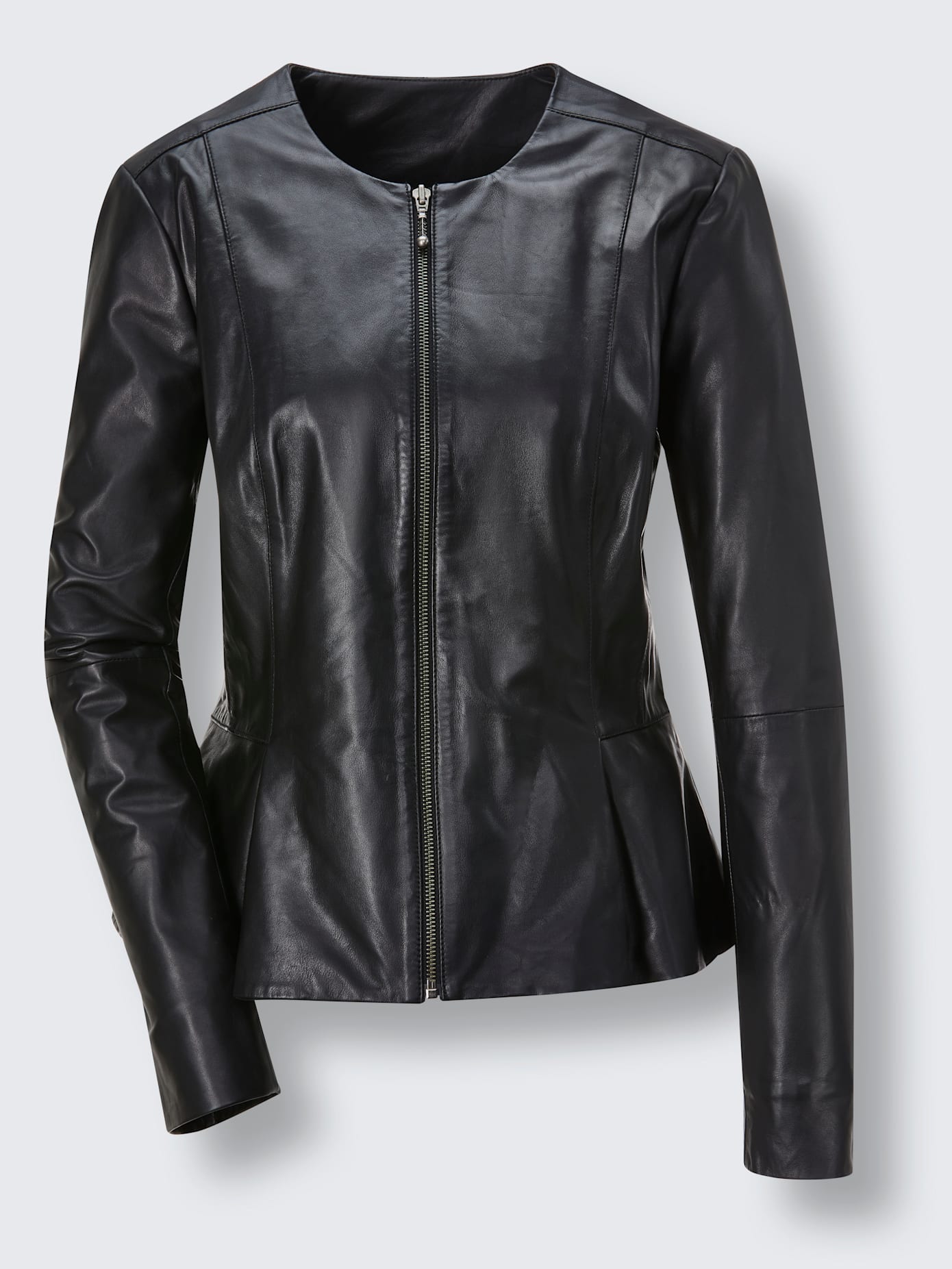 Blazer en cuir cuir agneau nappa