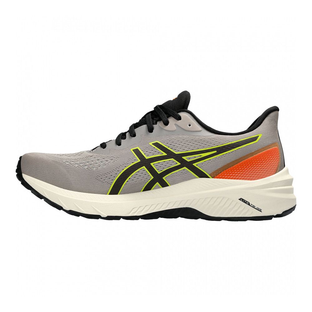 Asics GT-1000 12 TR - Chaussures running Homme nature bathing/neon lime
