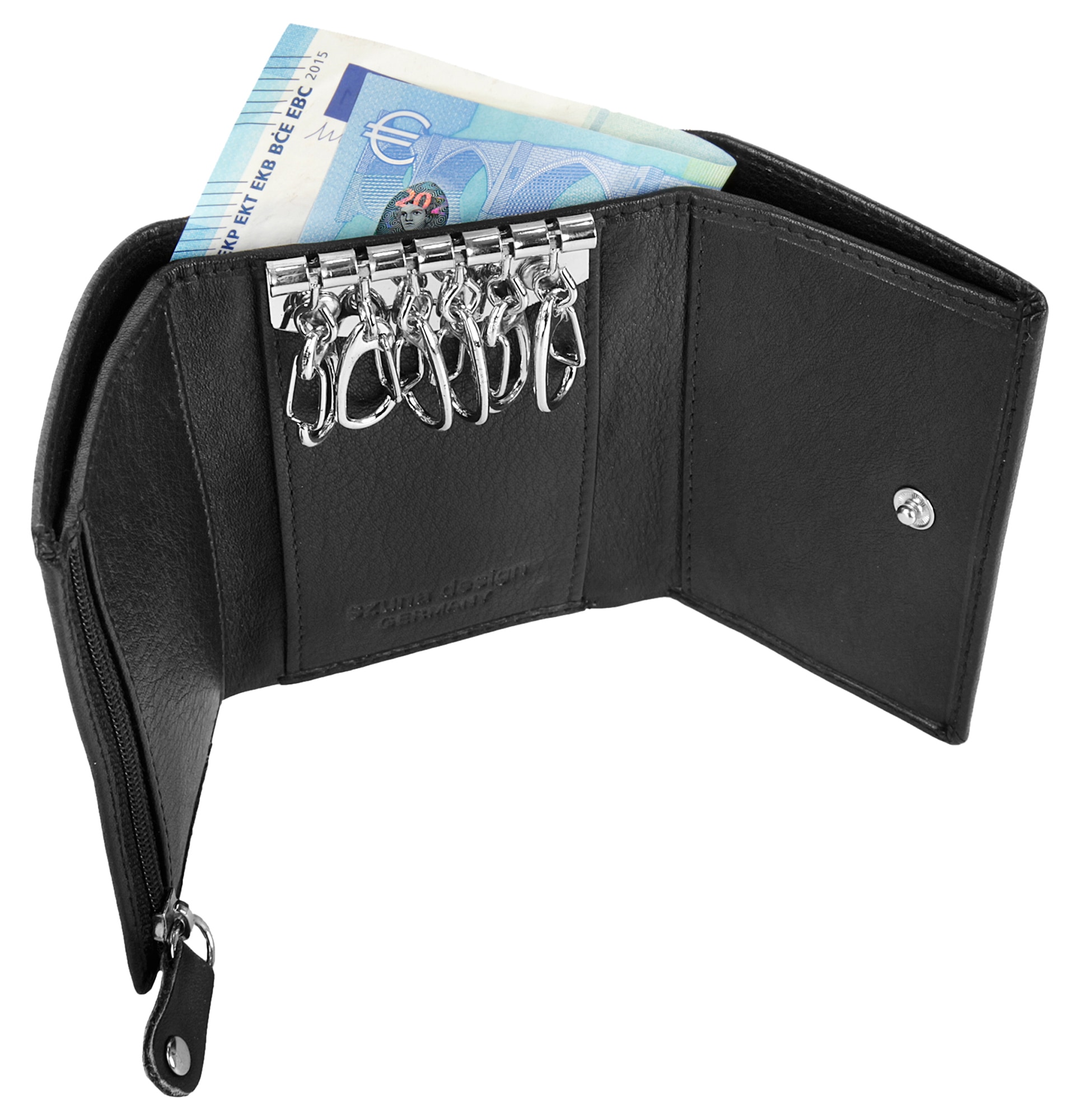 Szuna Schlüsseltasche echt Leder