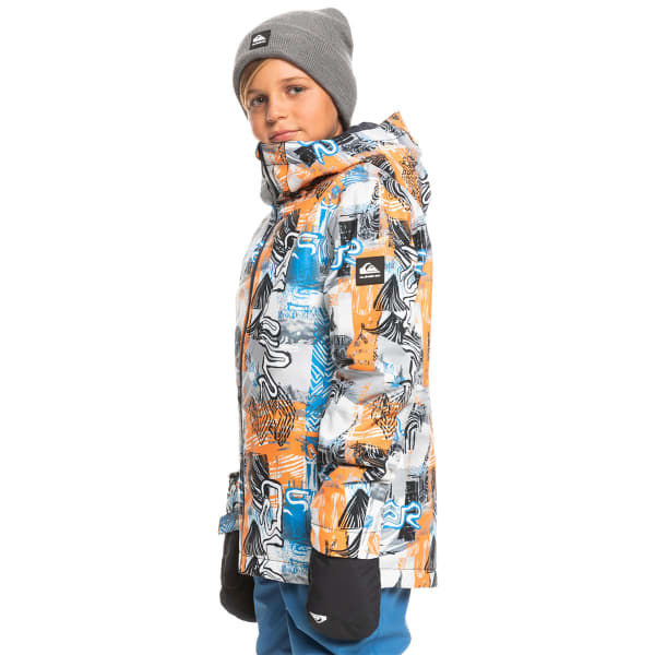 Veste de ski QUIKSILVER MORTON YOUTH JK PHOTO COLLAGE MOUNTAIN SHOCKIN