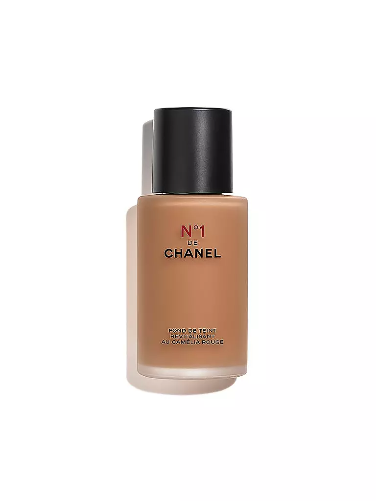 CHANEL  REVITALISIERENDE FOUNDATION VERLEIHT LEUCHTKRAFT - SPENDET FEUCHTIGKEIT - SCHÜTZT 30ML braun