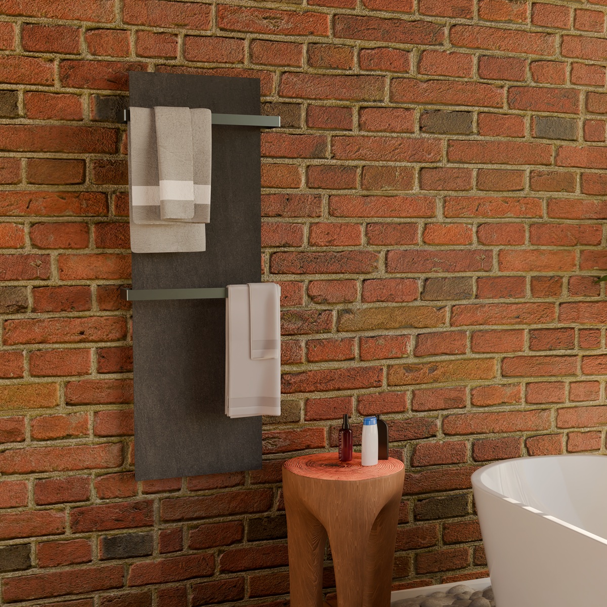 Ecosun CR500 keramisch infraroodpaneel met WiFi 40x120cm basalt 500W
