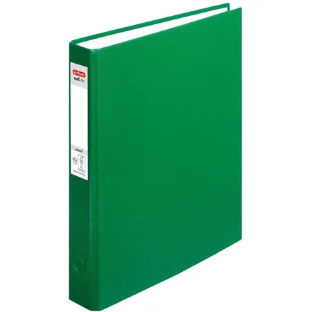 Herlitz Ringbuch maX.file pRotect mit 2-Ring-Kombi-Mechanik, A5, grün