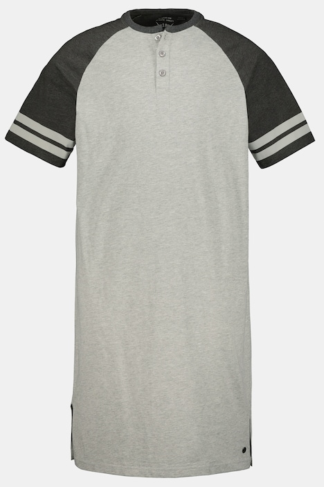 Nachthemd, Halbarm, bis Gr 8XL