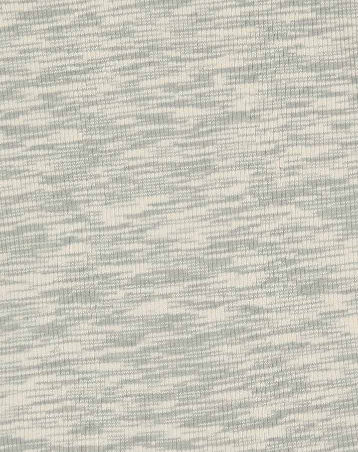 Kurzarm-Body BASIC MELANGE in grau