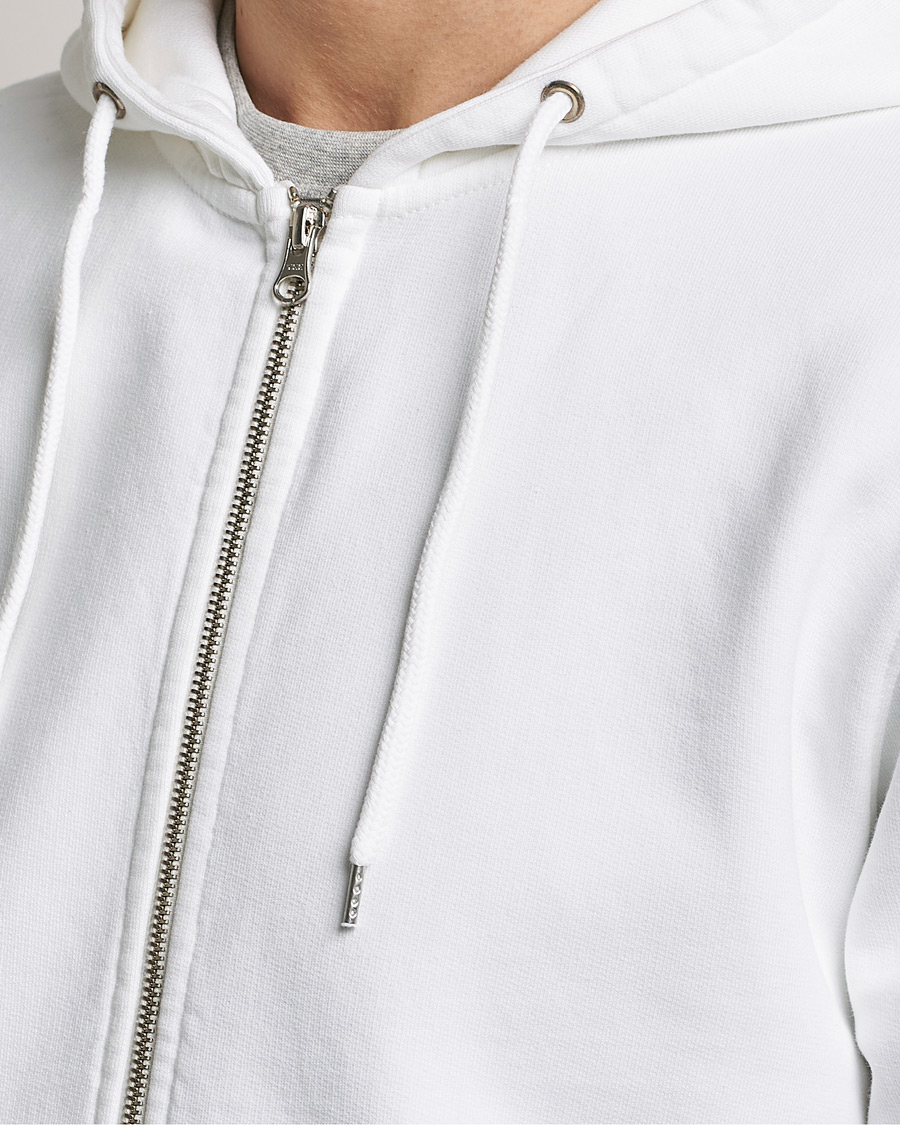 Colorful Standard Classic Organic Full Zip Hood Optical White