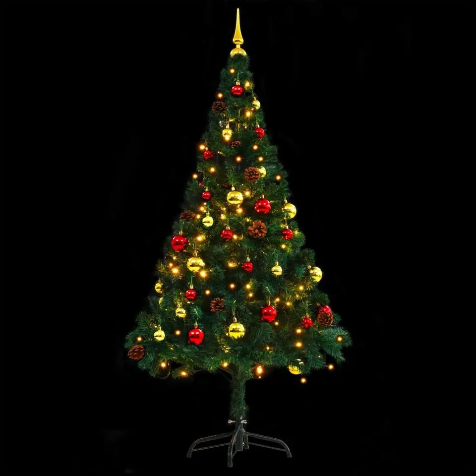 vidaXL - Kerstboom - Groen - 150 x 80 cm