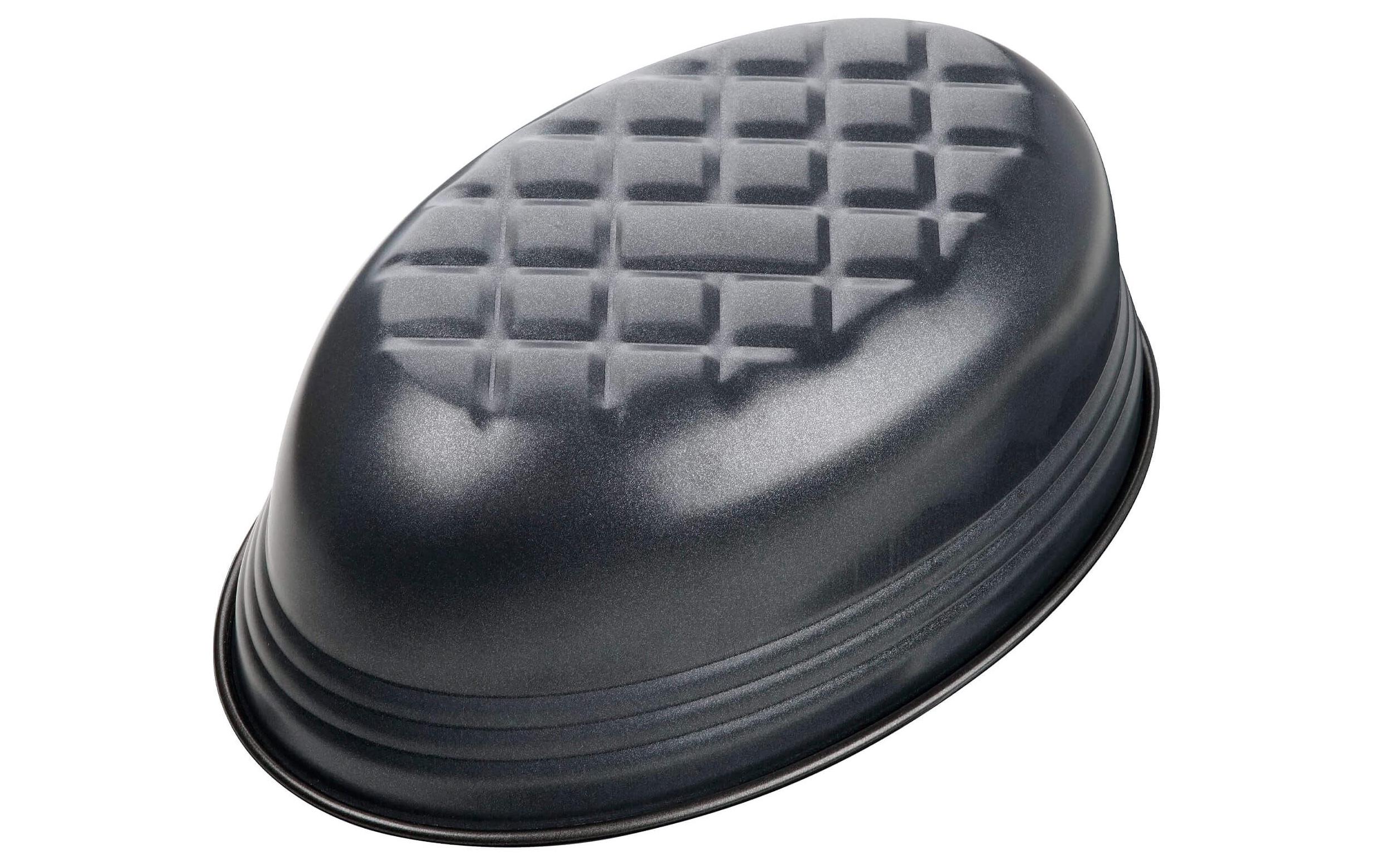 Brot-Backform Black Metallic oval, 26.5 x 16.5 cmBrotlaibbackform