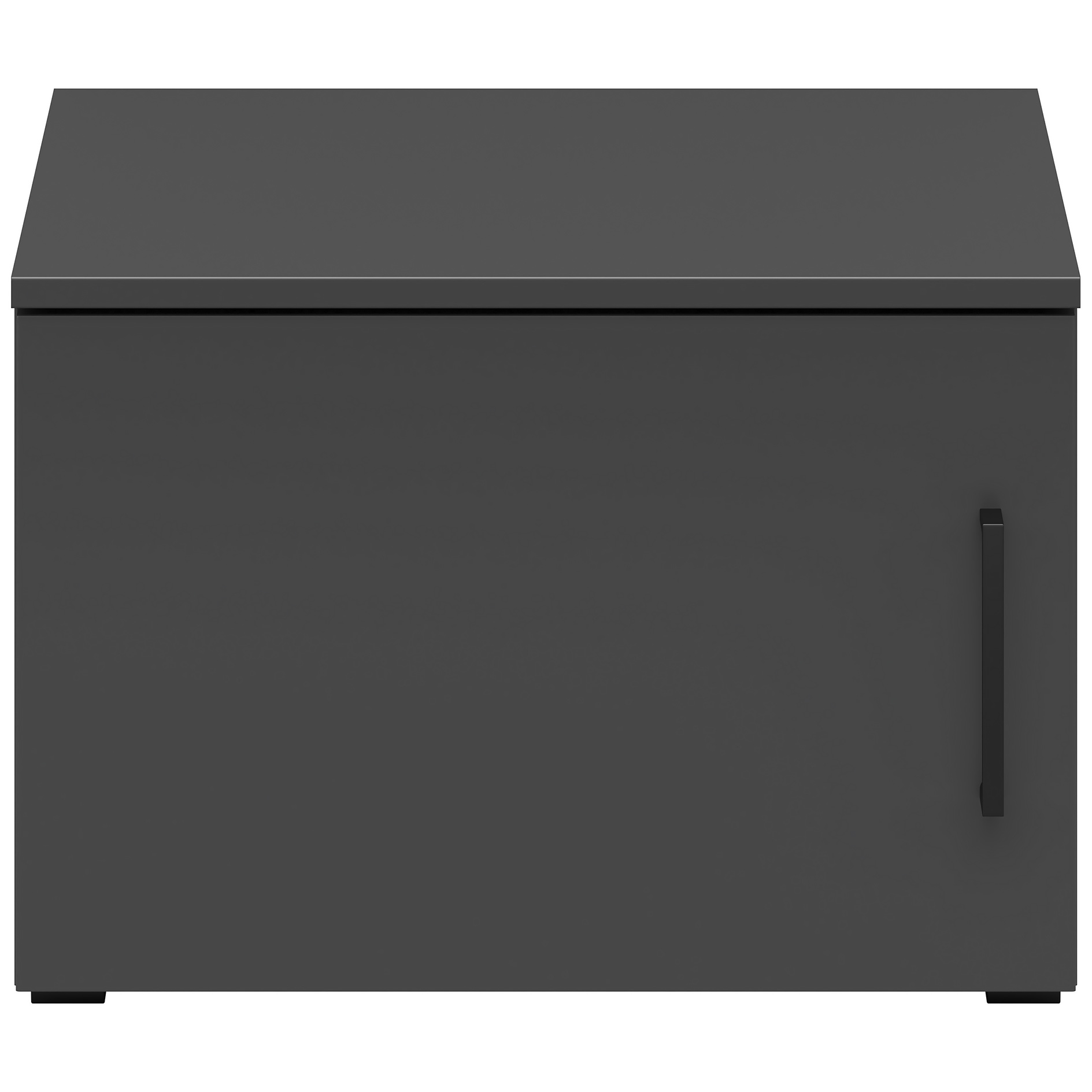 Aufsatz-/Stand-/Hängeelement - anthrazit - 50 cm