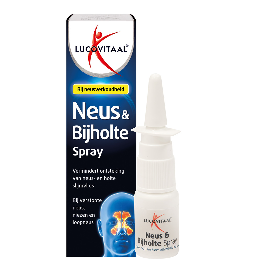 Lucovitaal Neus & Bijholte Spray (10 ml)