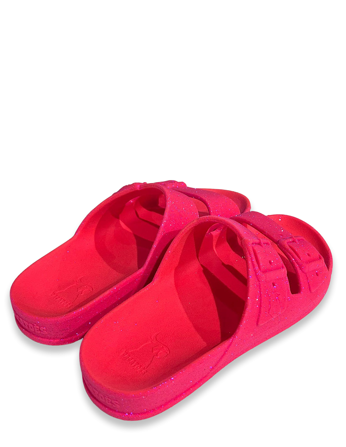 cacatoes Sandales enfant neon babies rose