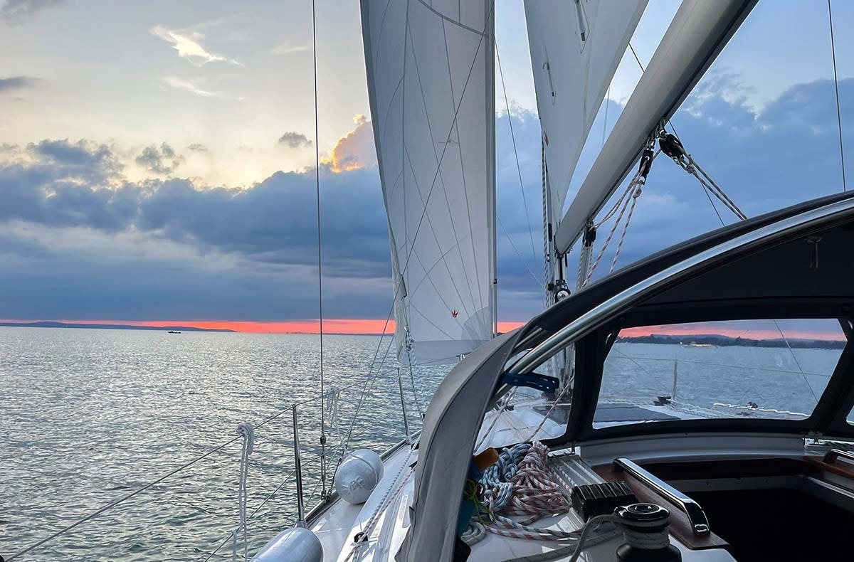 Sunset Sailing für 2 Bodensee