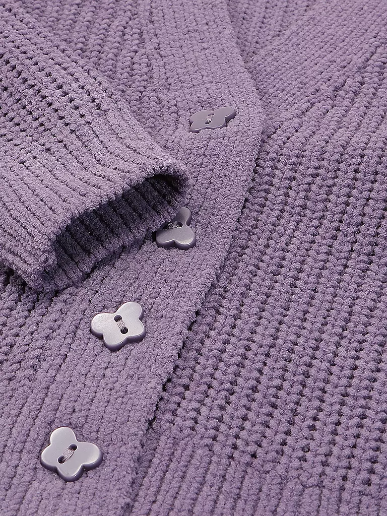 S.OLIVER Mädchen Cardigan  lila