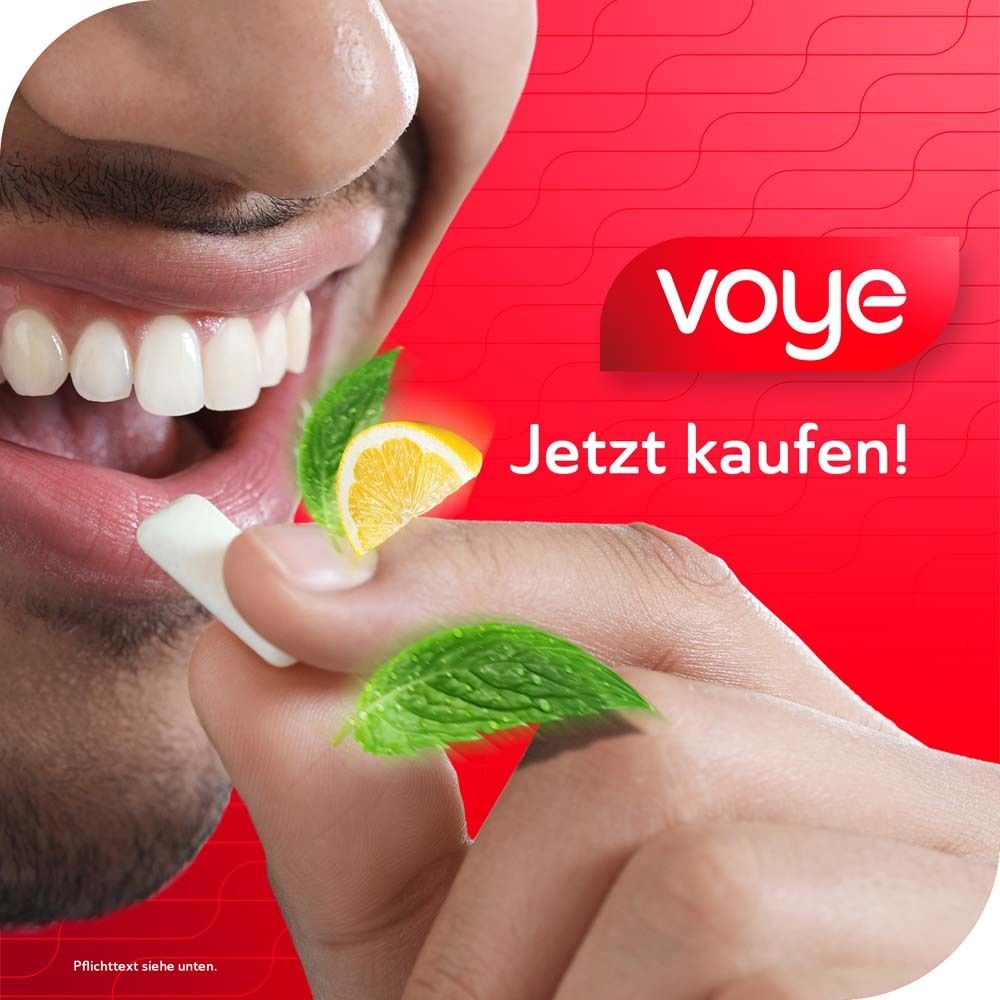 Voye Citrus4 mg wirkstoffhaltiges Kaugummi
