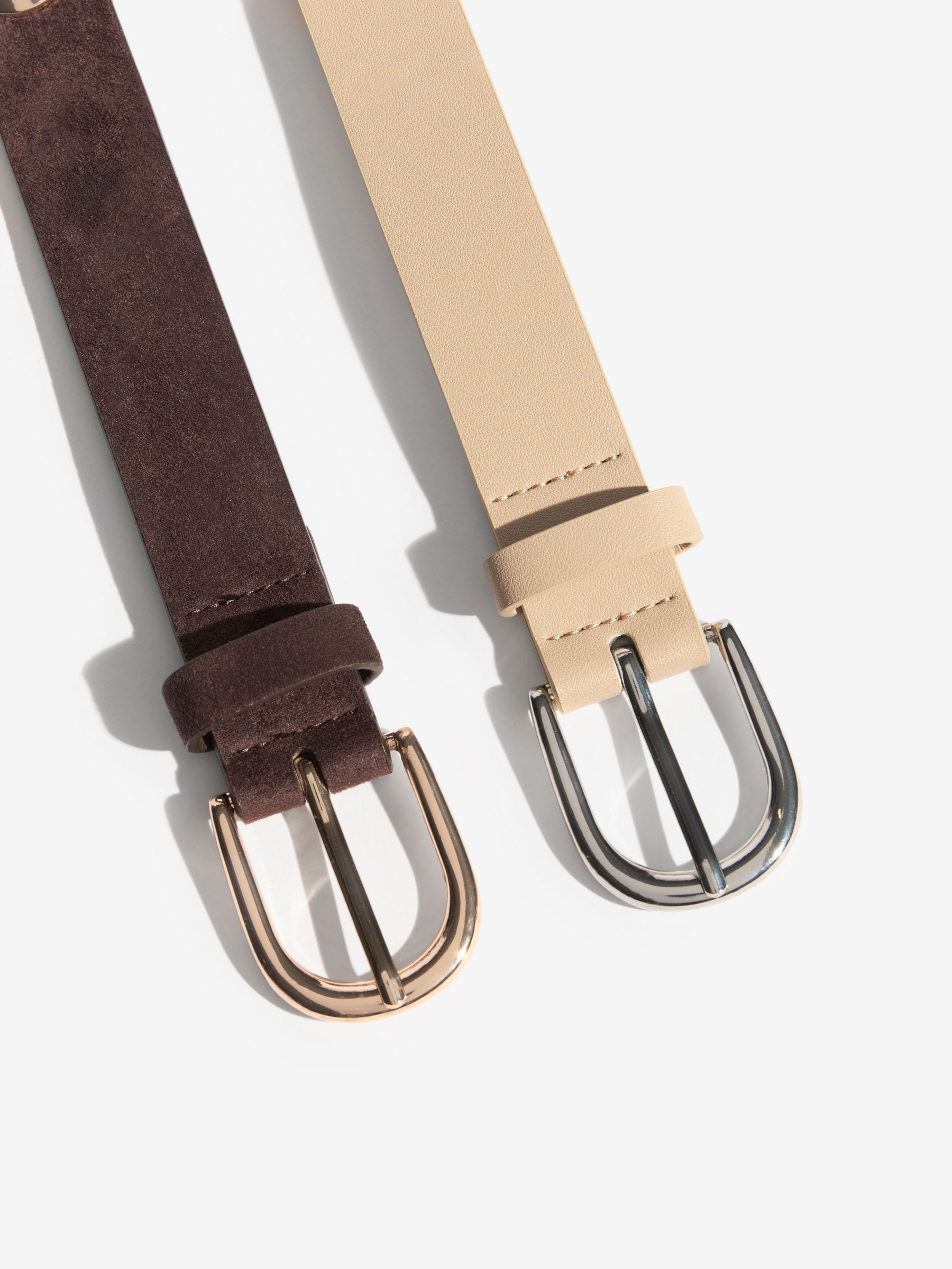 Choc and Cream - Friends Like These Studded Belts 2 Pack