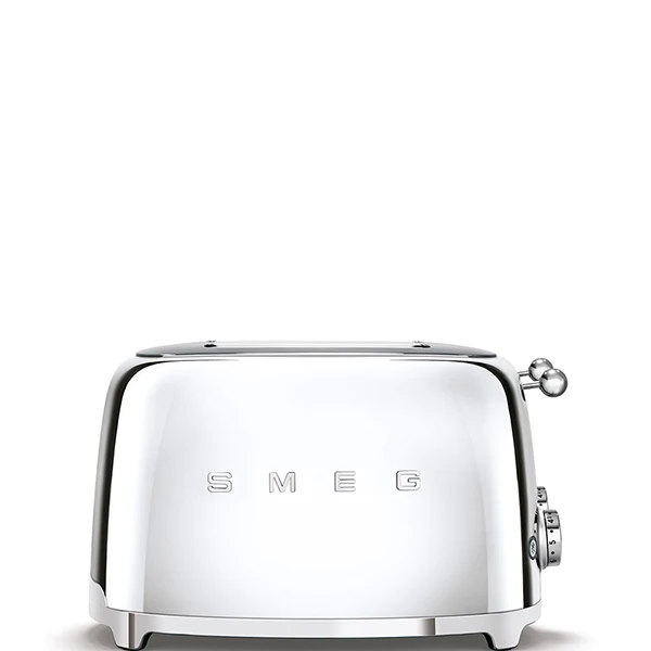 Toaster 4 fentes 2000 W TSF03SSEU chromé Smeg