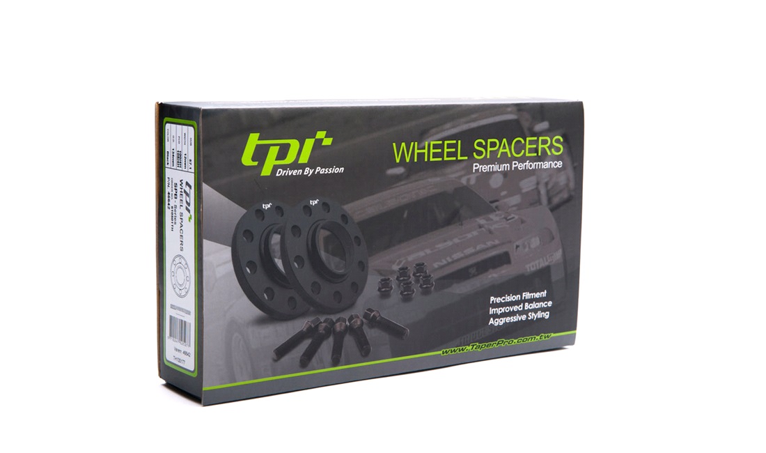 Wheel spacersæt 2x3mm 4x100/108 Ø57,1