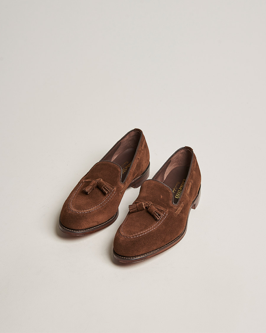 Loake 1880 Russell Tassel Loafer Polo Oiled Suede