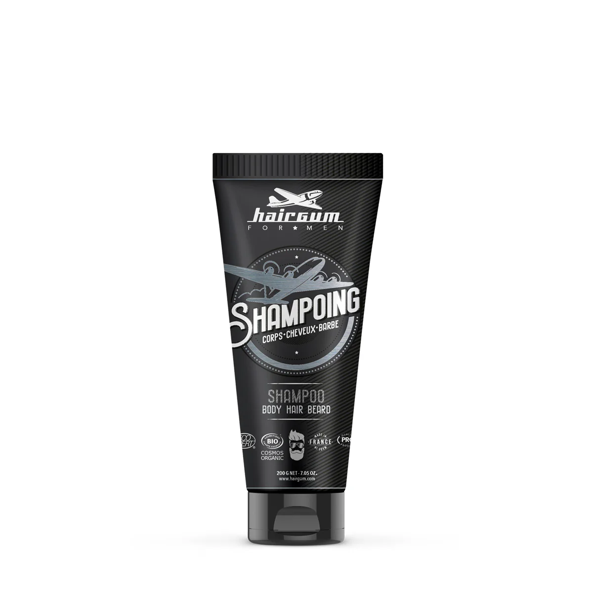 Shampoing Barbe Cheveux et Corps 200ml