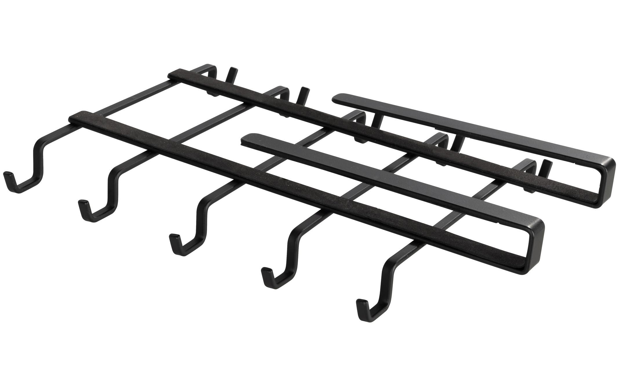 Schrankeinbau Tassenhalter SchwarzTassenhaken
