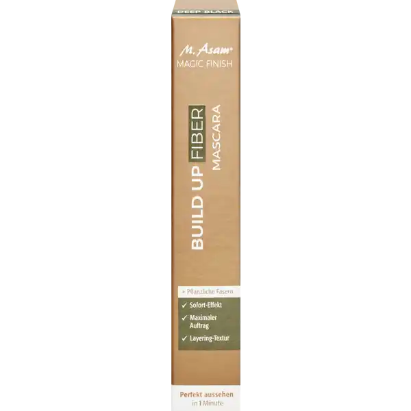 MAGIC FINISH Build Up Fiber Mascara - Deep Black