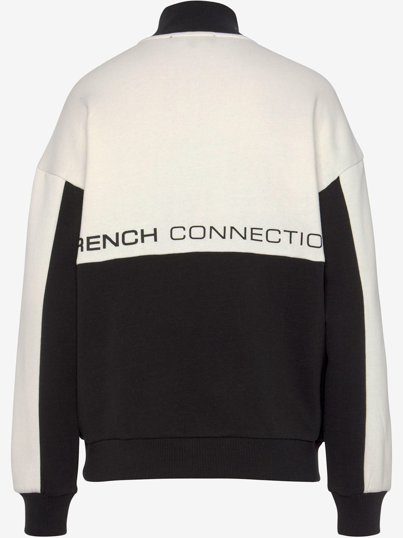 Sweat-shirt pull camionneur avec col montant