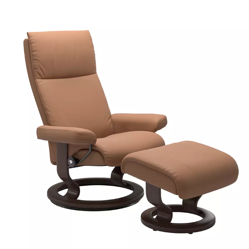 Sessel mit Hocker Aura Classic