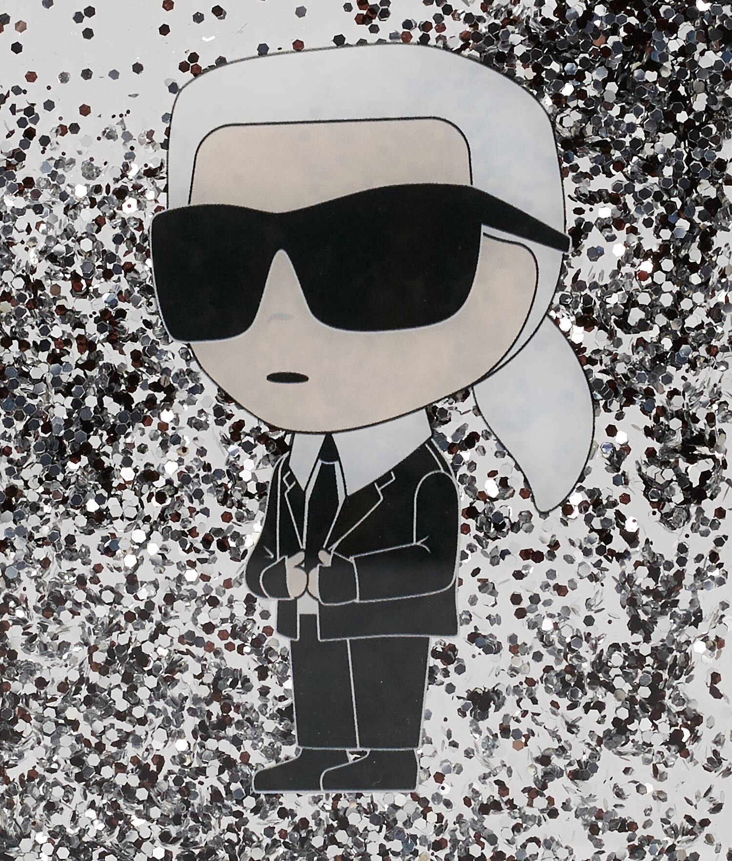 COQUE À PAILLETTES K/IKONIK POUR IPHONE 14 PRO
