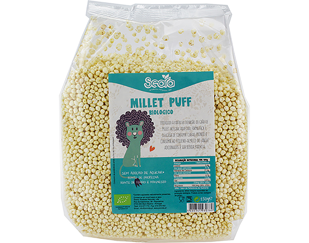 CEREAIS SEARA MILLET PUFF 150G