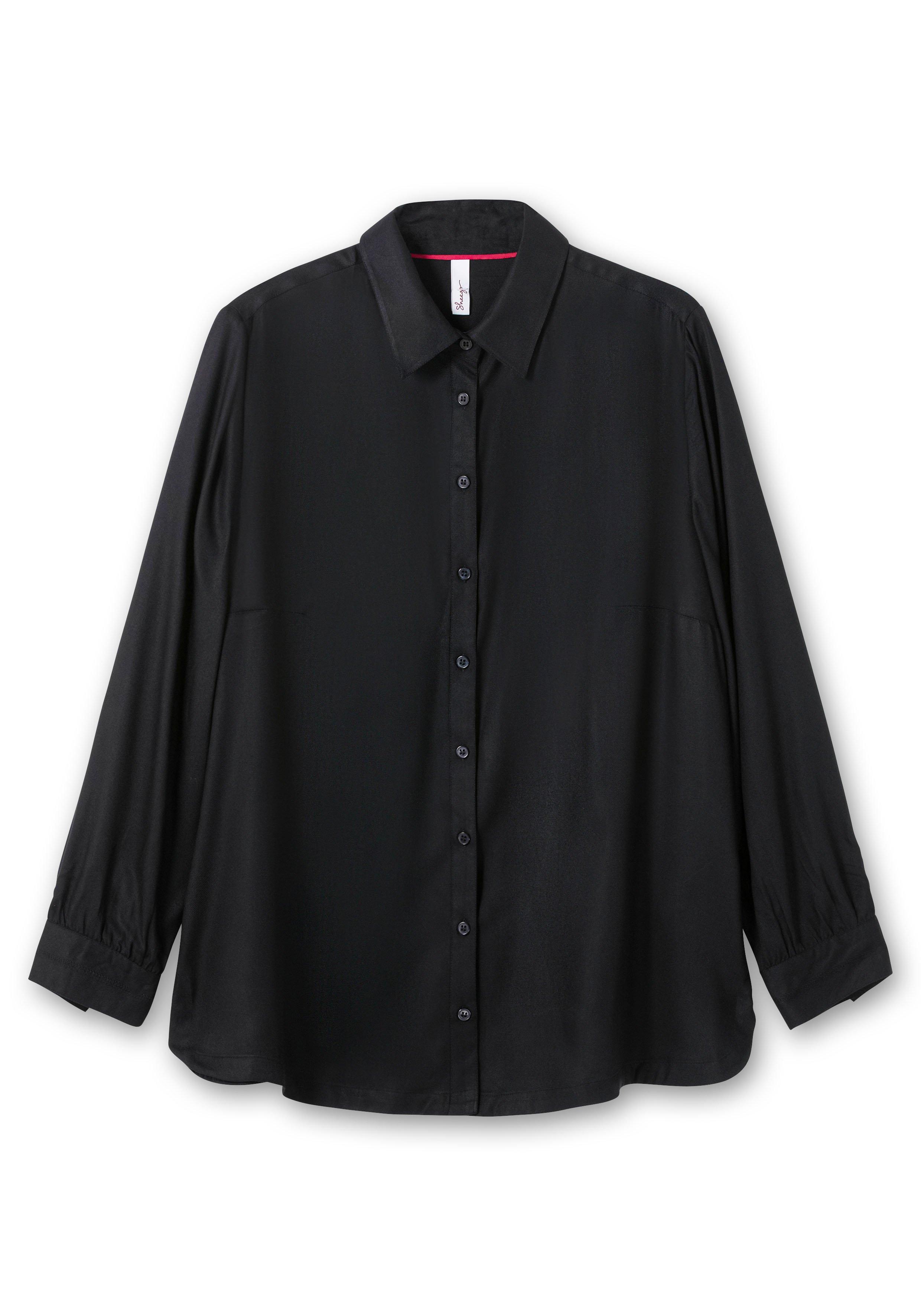 Bluse aus weich fließendem Viskose-Twill